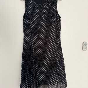 Ann Taylor Black and White Mini Dress
